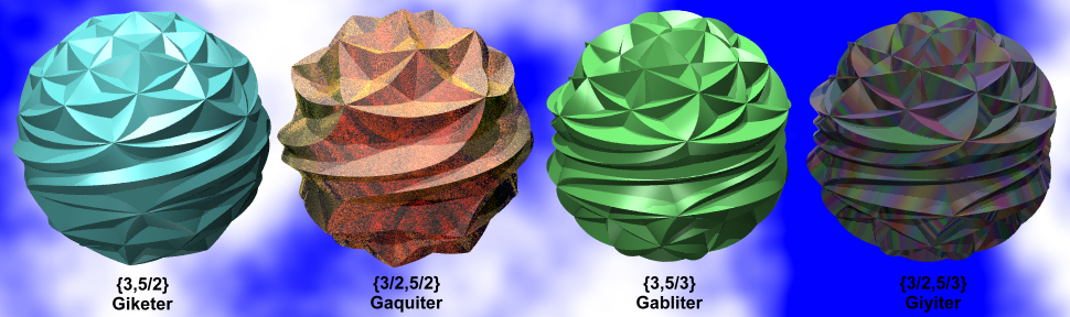 Sections of the gike twisters